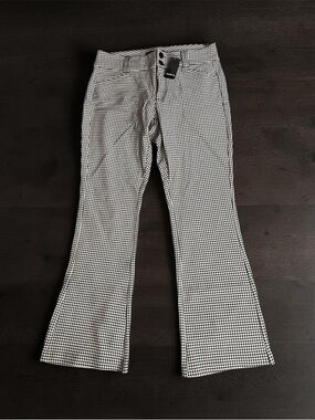 torrid Black & White Houndstooth Boot Trousers